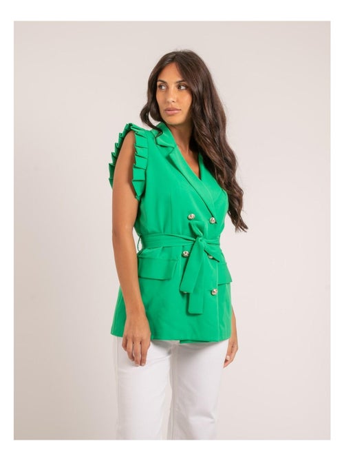 Blazer sans manches uchena - Kiabi Blazer sans manches uchena - Kiabi