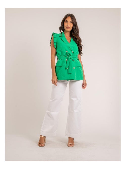 Blazer sans manches uchena - Kiabi Blazer sans manches uchena - Kiabi