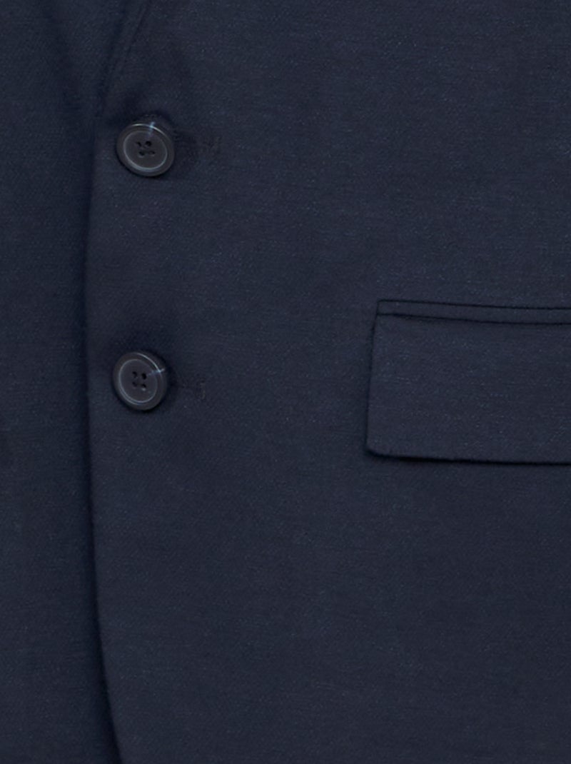 Blazerjas - gemakkelijk aan te trekken collectie BLAUW - Kiabi