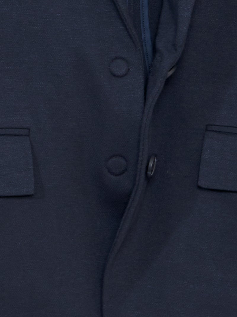 Blazerjas - gemakkelijk aan te trekken collectie BLAUW - Kiabi