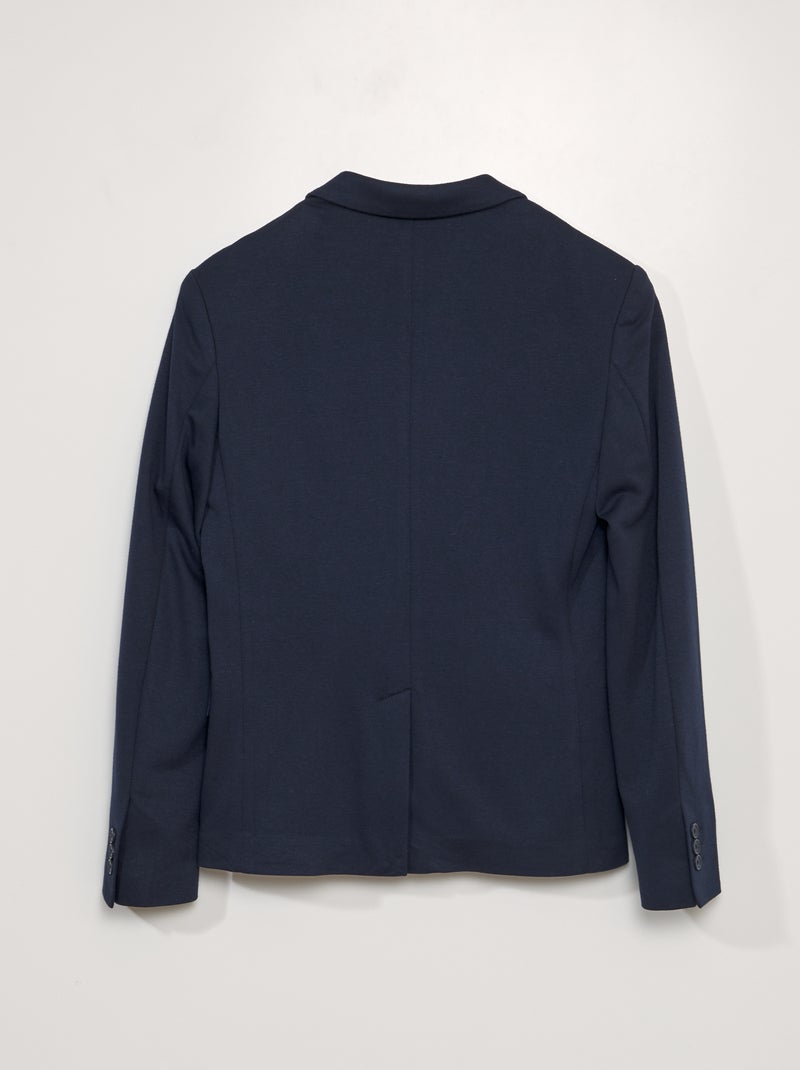 Blazerjas - gemakkelijk aan te trekken collectie BLAUW - Kiabi