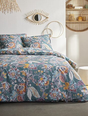 Bloemdessin bedlinnenset - 2 personen