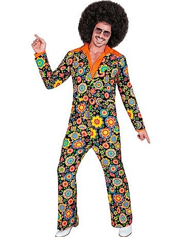 Bloemen in de stijl van de jaren 60
