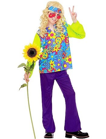 Bloemenhippiekostuum