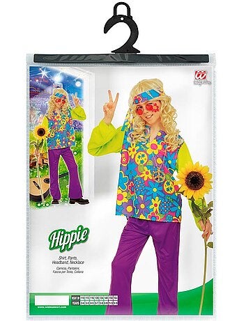 Bloemenhippiekostuum