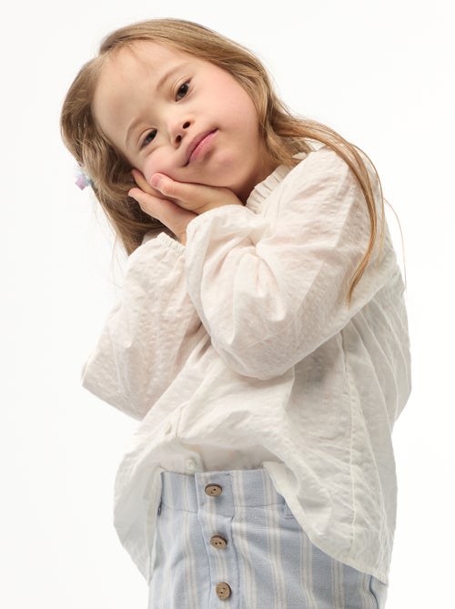 Blouse - gemakkelijk aan te trekken collectie - Kiabi