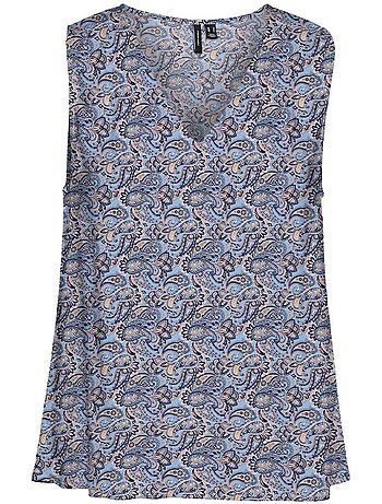 Blouse à Motifs Femme Vero Moda