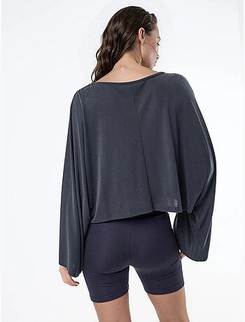 Blouse ample à col bateau busem