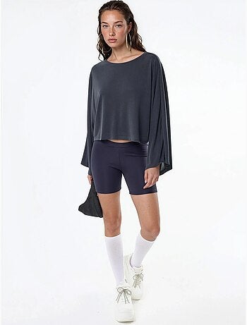 Blouse ample à col bateau busem