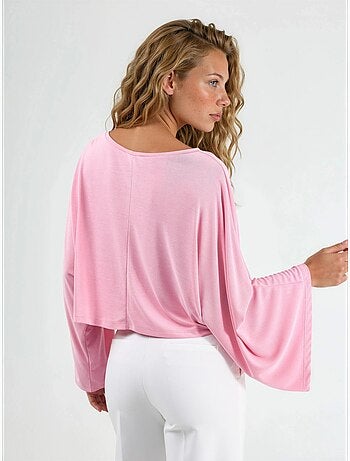 Blouse ample à col bateau busem