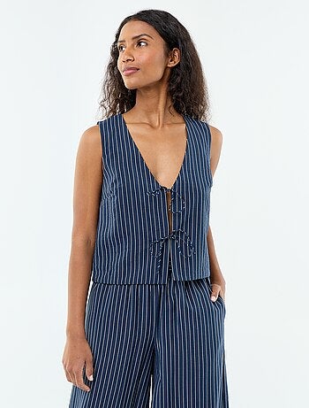 Blouse avec nœuds