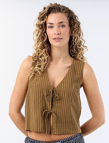 Blouse avec nœuds