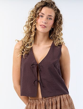 Blouse avec nœuds