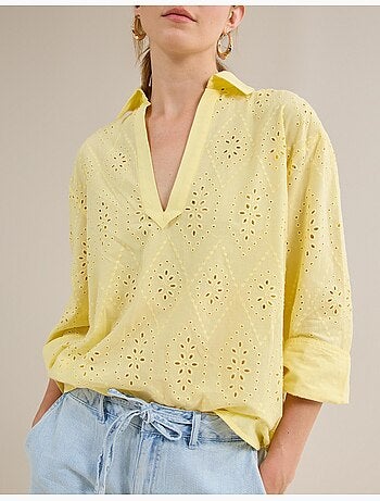 Blouse brodée, MO Fashion