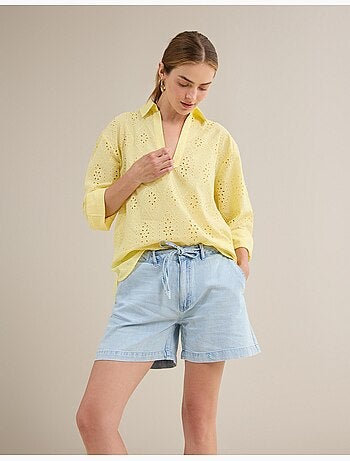 Blouse brodée, MO Fashion