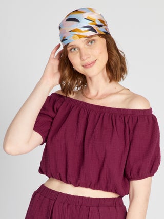 Blouse cropped
