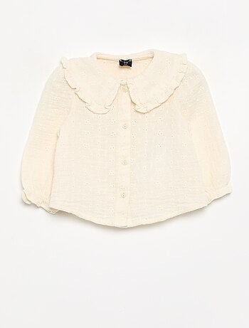 Blouse en gaze de coton