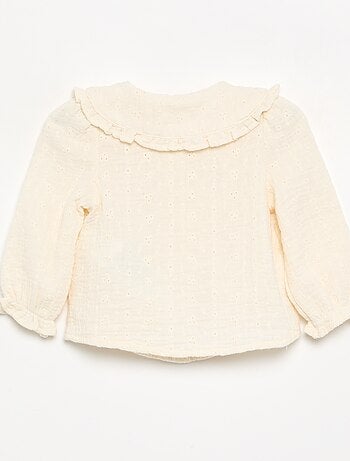 Blouse en gaze de coton