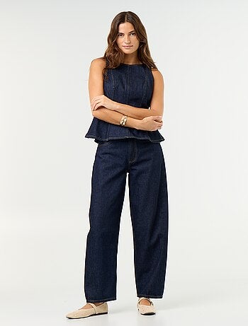 Blouse en jean sans manches