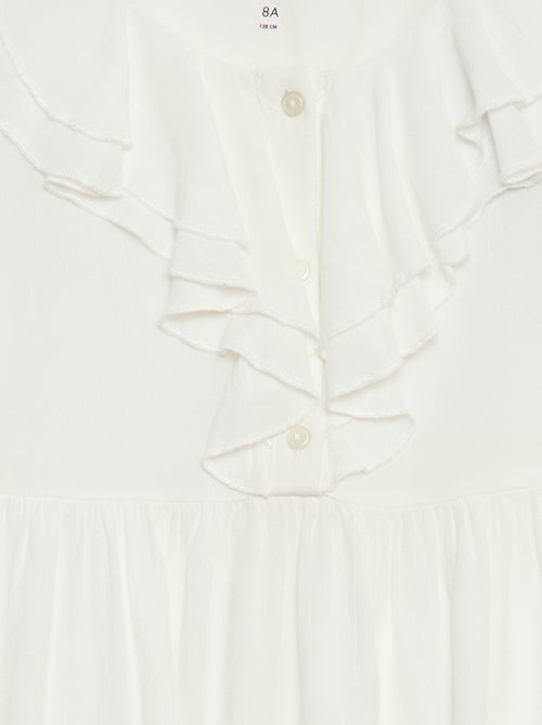 Blouse en maille légère à motif - Kiabi