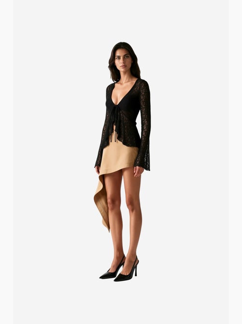 Blouse en polyamide et élasthanne busem - Kiabi Blouse en polyamide et élasthanne busem - Kiabi