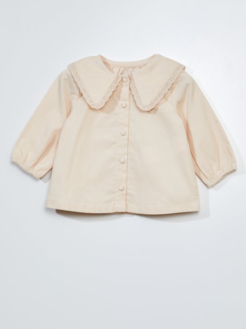 Blouse en velours Robe - Kiabi