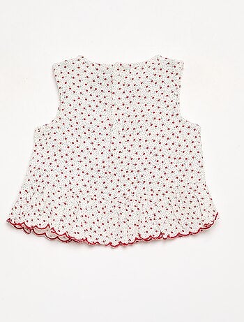 Blouse en voile de coton