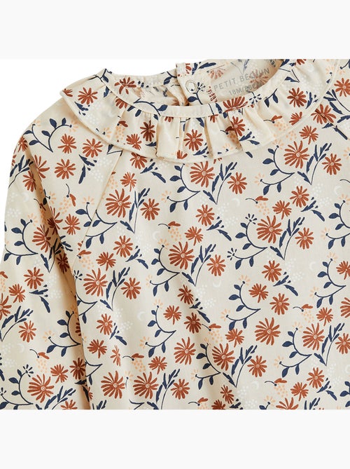 Blouse enfant en popeline ollie - Kiabi