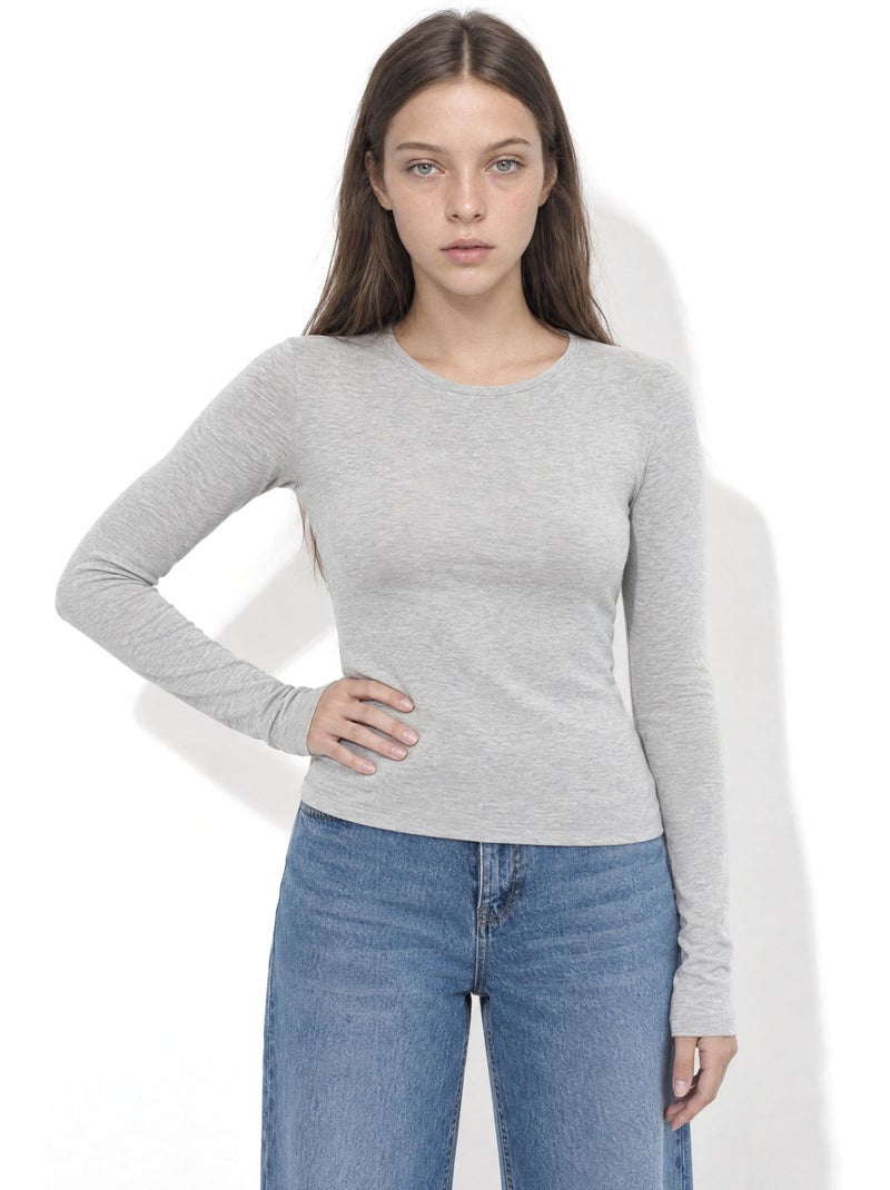 Blouse femme busem Gris clair - Kiabi