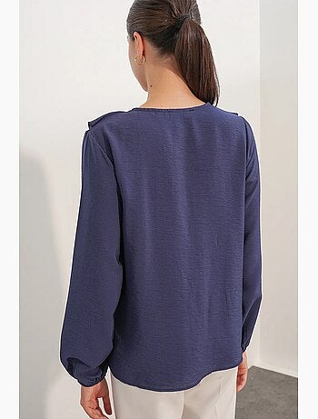 Blouse femme en mélange de viscose bdart