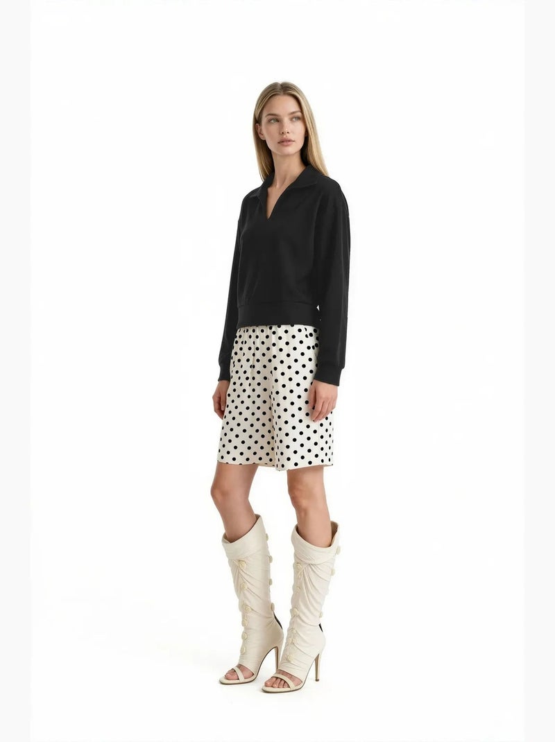 Blouse femme en mélange modal busem Noir - Kiabi
