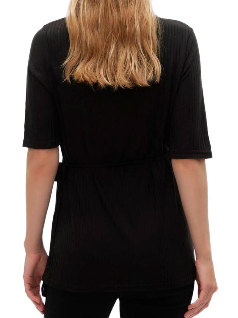 Blouse Femme Mamalicious Noir - Kiabi
