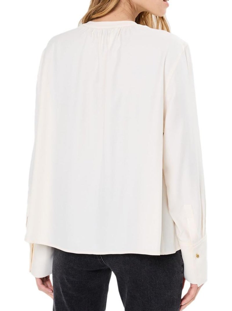Blouse Femme Tommy Hilfiger Ecru - Kiabi