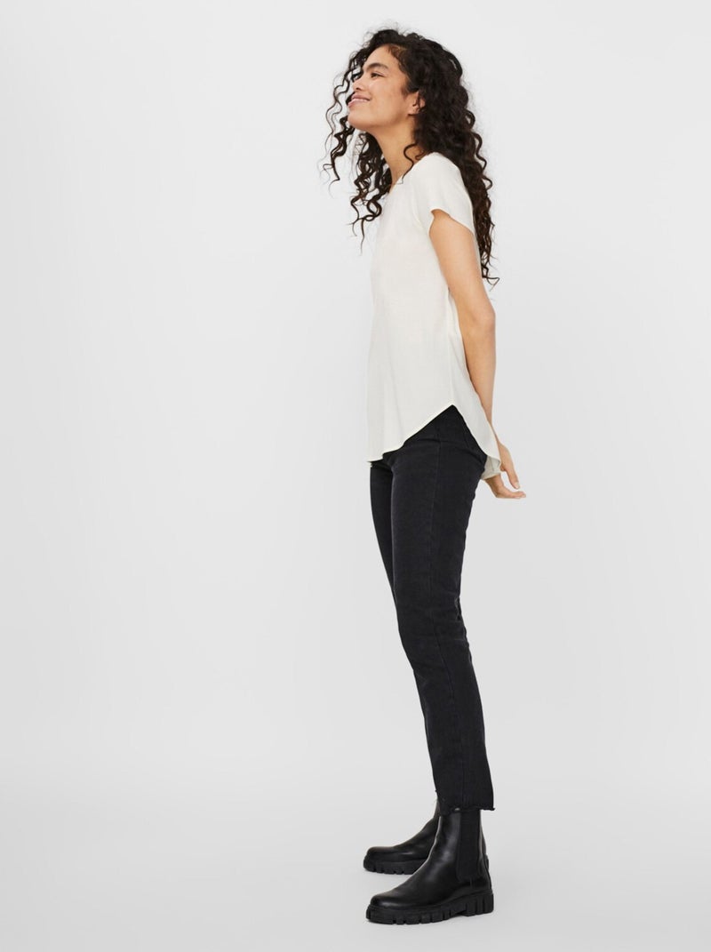 Blouse Femme Vero Moda Blanc - Kiabi