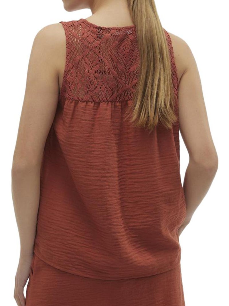 Blouse Femme Vero Moda Orange - Kiabi