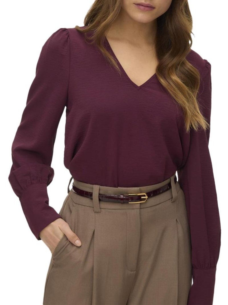 Blouse femme vero moda Violet - Kiabi