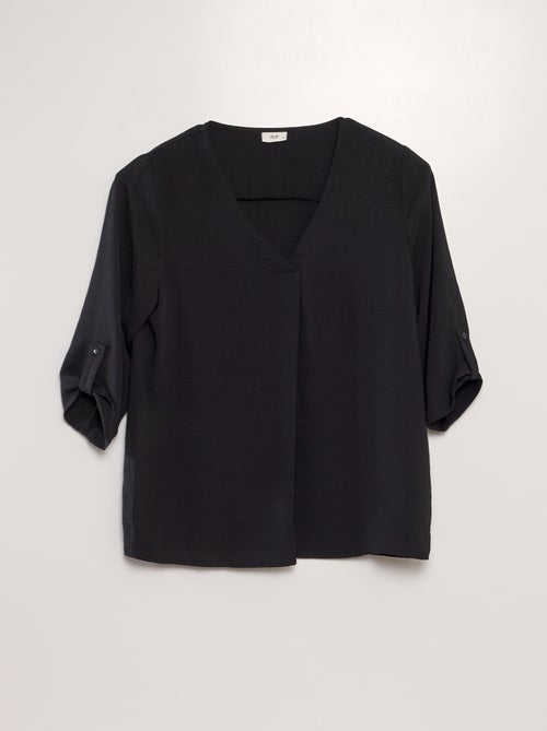Blouse fluide avec manches 3/4 'JDY' - Kiabi