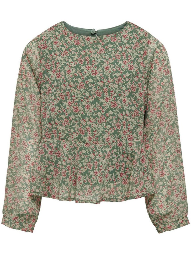 Blouse Fluide Fille Kids ONLY Vert - Kiabi