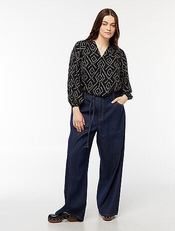 Blouse fluide imprimée