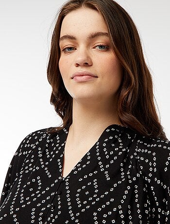 Blouse fluide imprimée