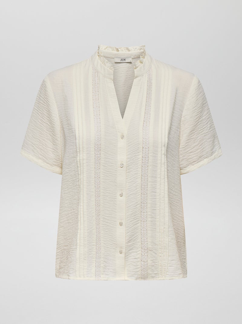 Blouse fluide 'JDY' Beige - Kiabi