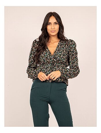 Blouse fluide motifs FERINE