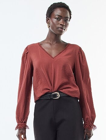 Blouse fluide uni 'JDY'