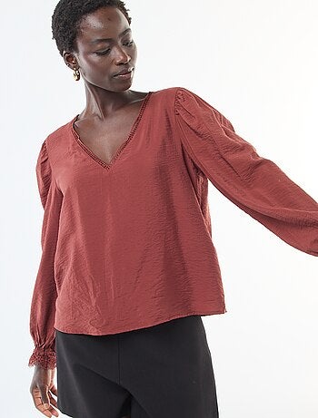 Blouse fluide uni 'JDY'