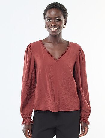 Blouse fluide uni 'JDY'