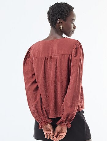 Blouse fluide uni 'JDY'