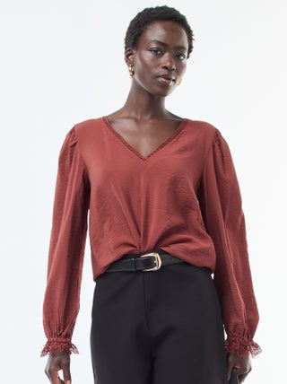 Blouse fluide uni 'JDY'