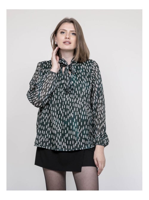 Blouse imprimée odivine - Kiabi Blouse imprimée odivine - Kiabi