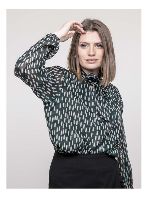 Blouse imprimée odivine - Kiabi Blouse imprimée odivine - Kiabi