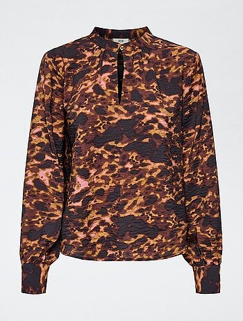 Blouse 'JDY' imprimé peau de bête
